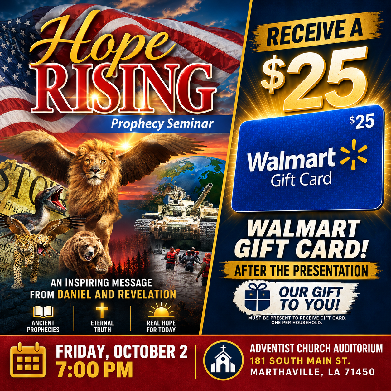 Receive a $25 Walmart Gift Card